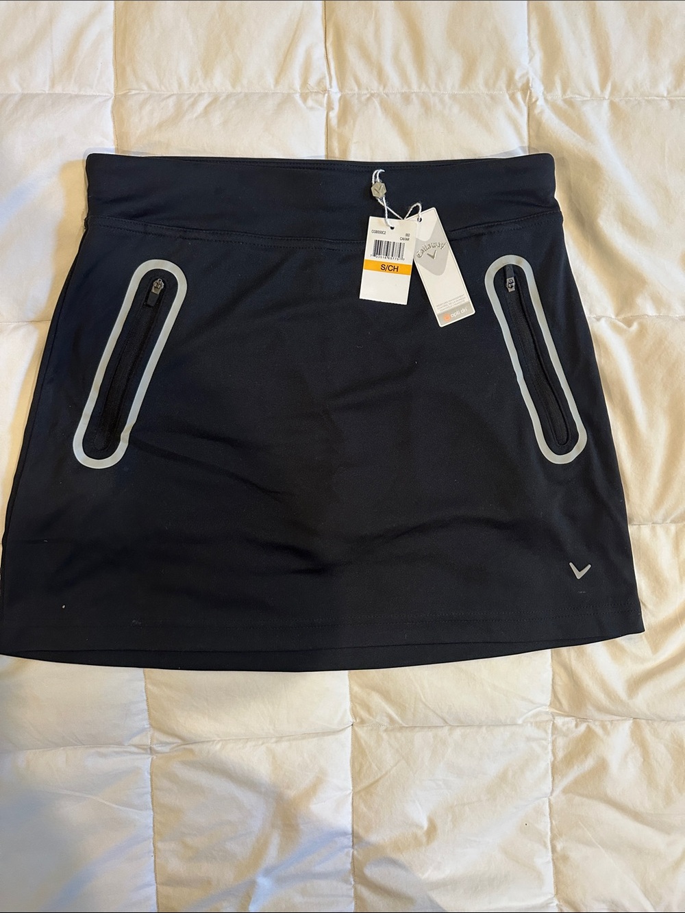 Callaway Black Women’s Active Golf Skort with Reflective Trim